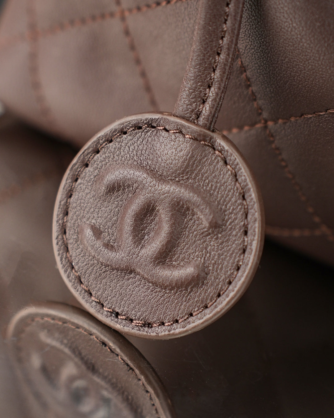 Chanel 2026 Lucky Bag 22cm Coffee Sheepskin