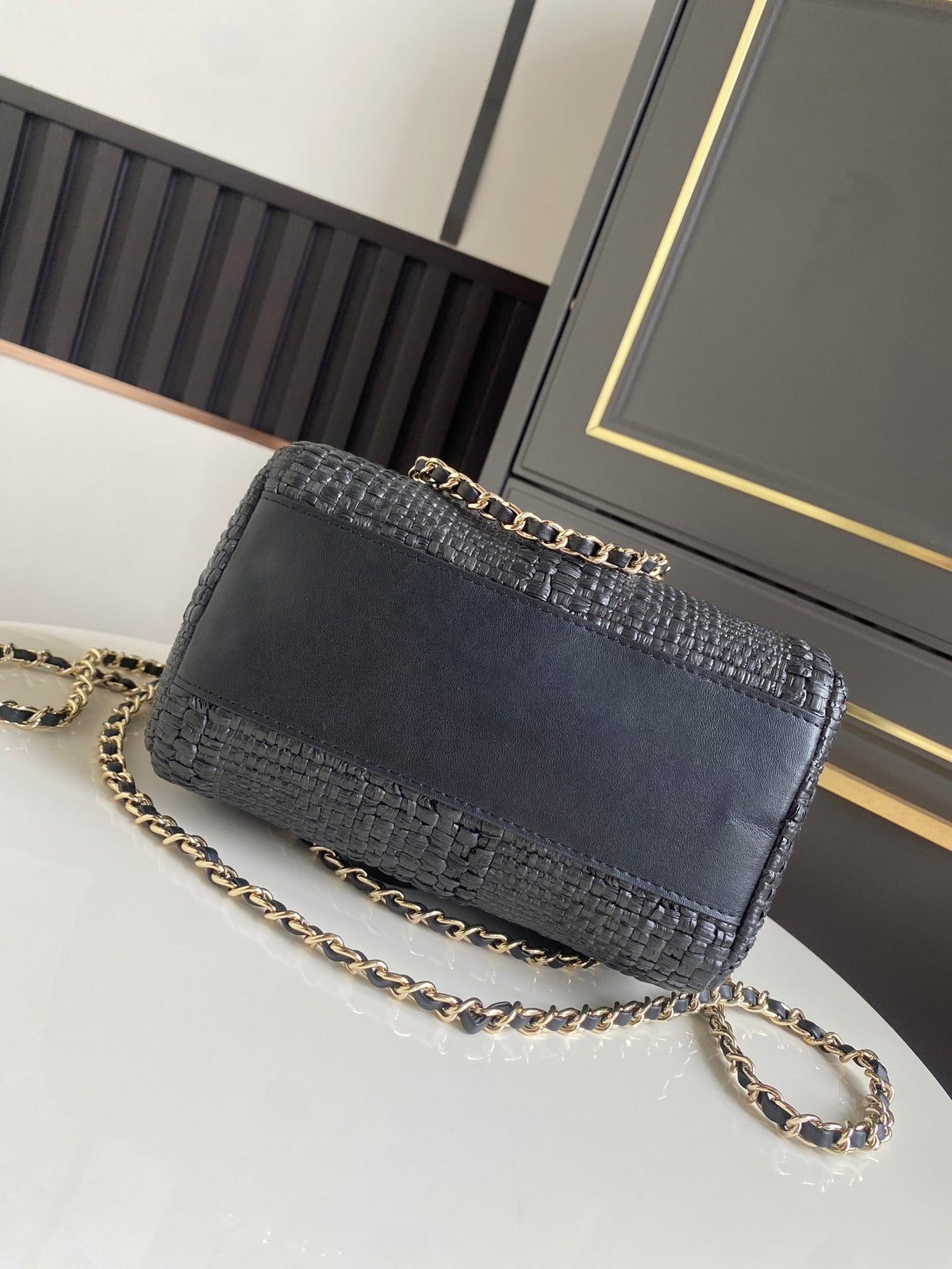 CC 26P AS4474 Mini Bowling Bag 18.5cm Black Woven