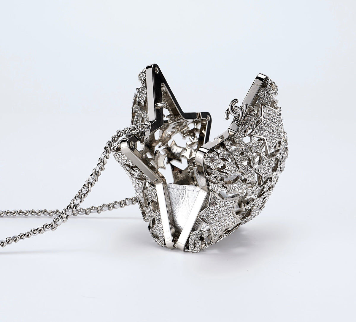CC 25A Metier's d'Art Star Minaudiere Strass Crystals Clutch Bag