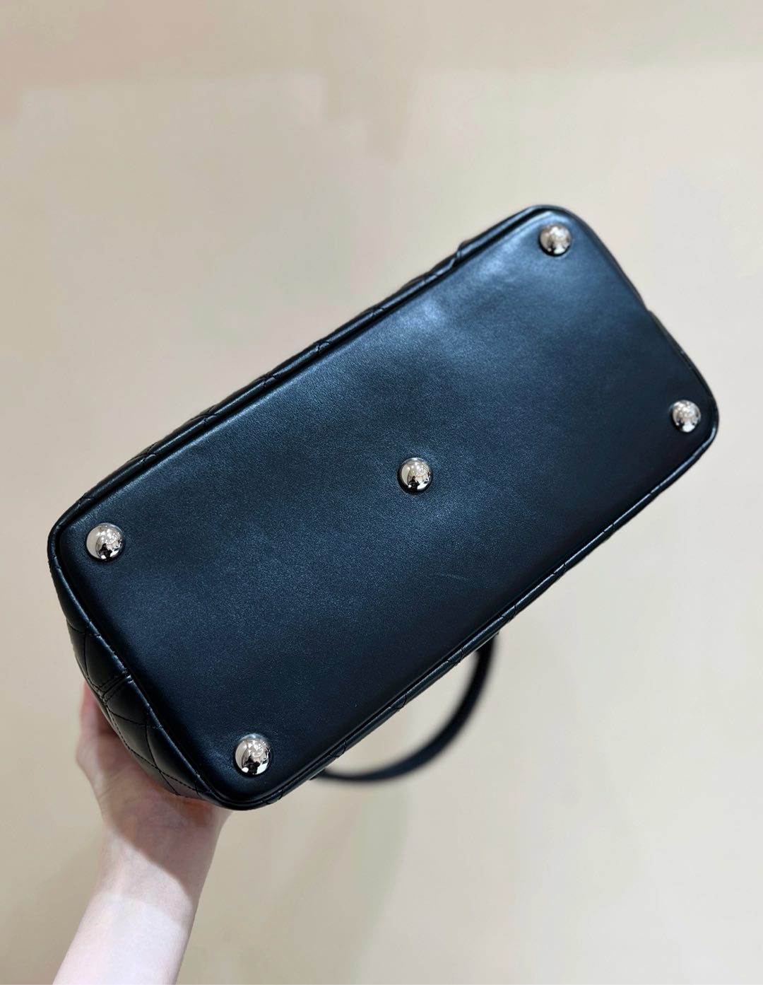 Chanel 25s Cambon Ligne Tote Bag 30cm In Black Calfskin
