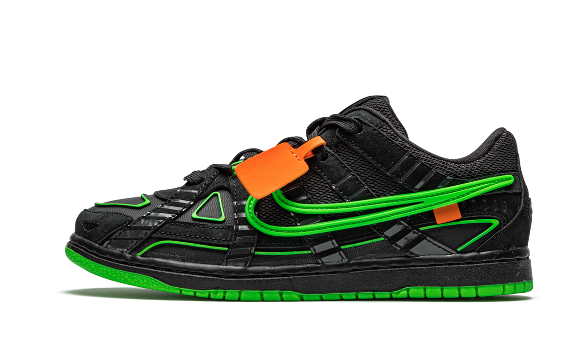 Air Rubber Dunk PS "Off-White - Green Strike" CW7410 001