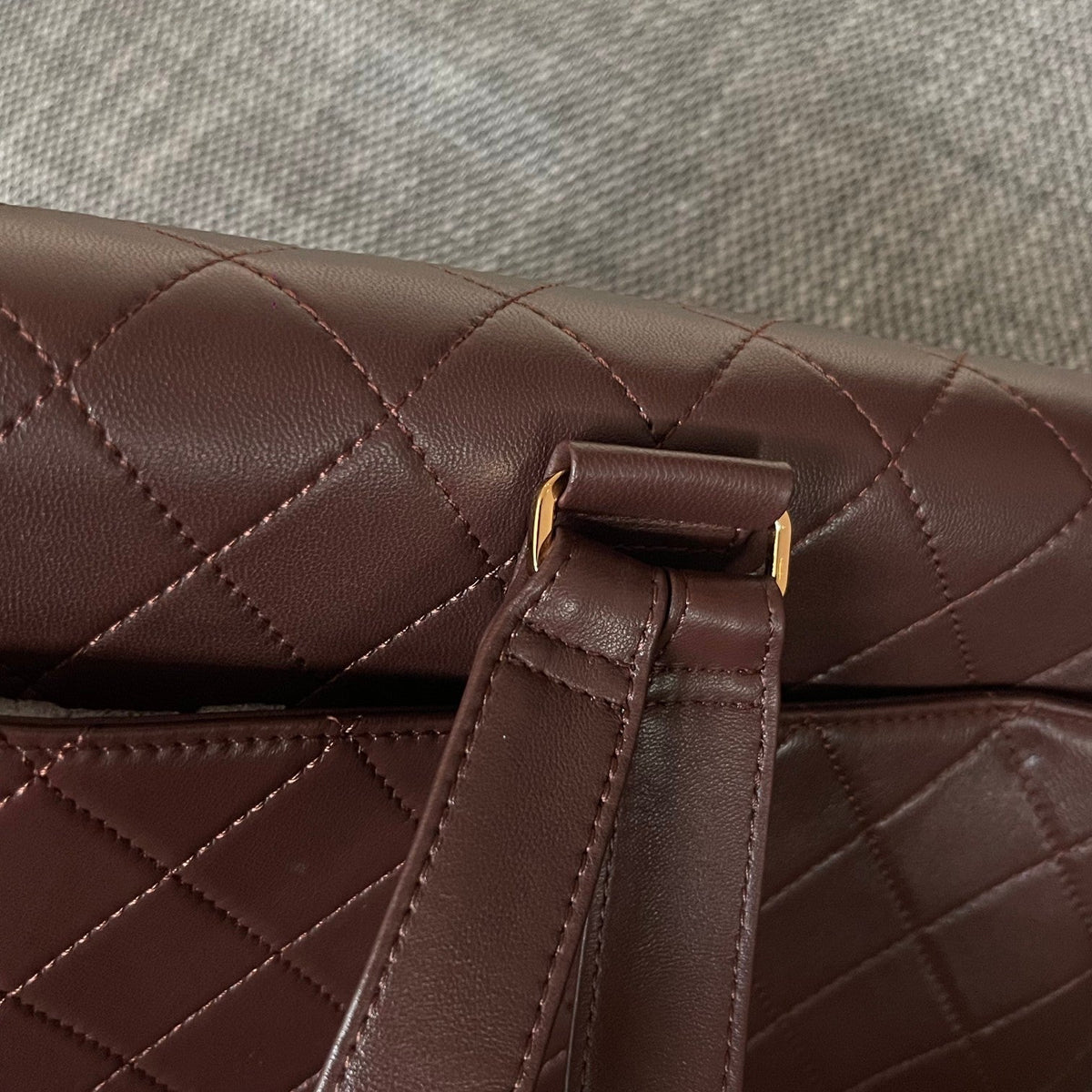 CC Vintage Classic Timeless Backpack 28cm Quilted Lambskin