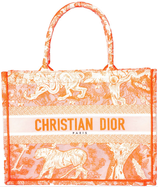 Dior - Medium Toile de Jouy Book Tote