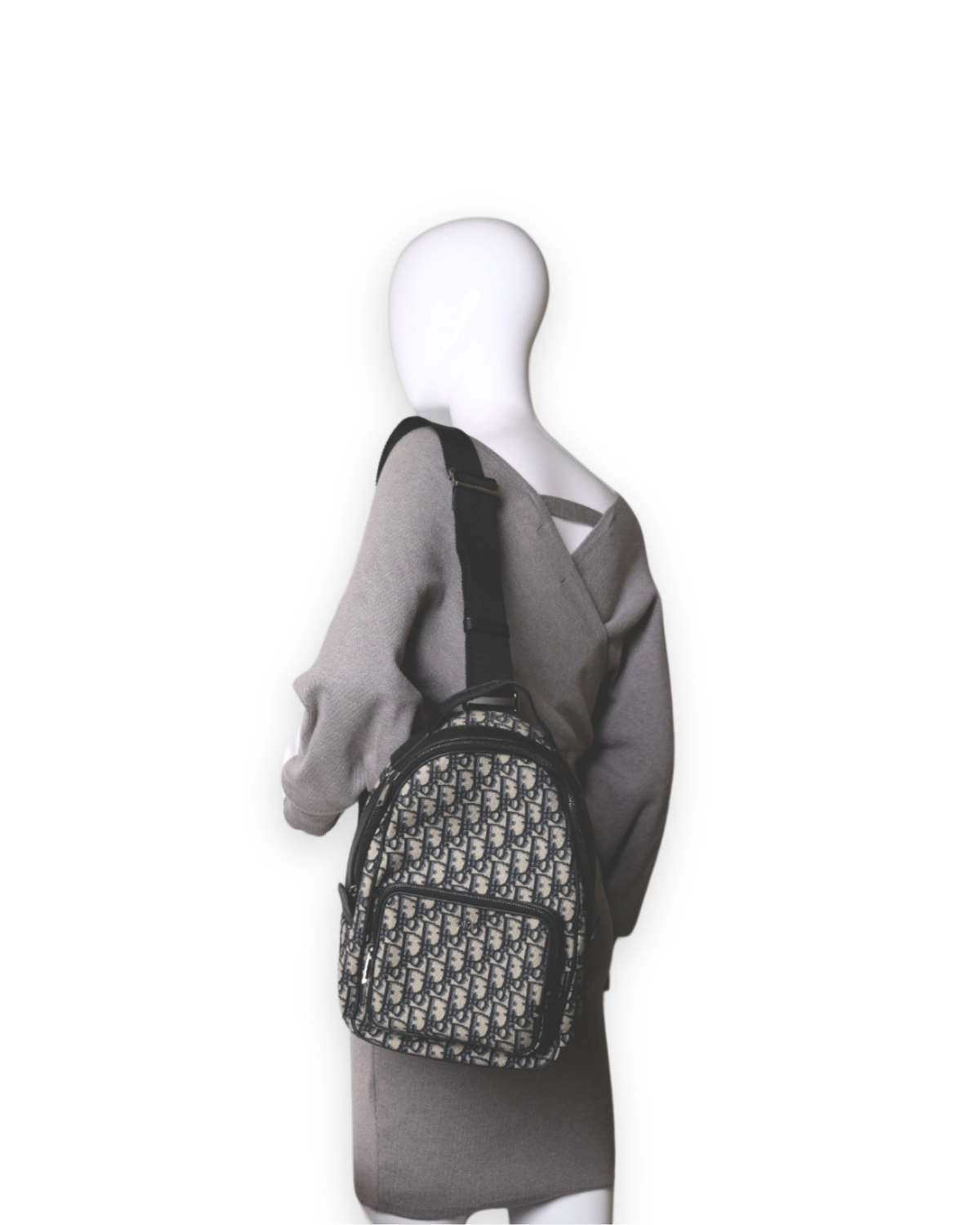 Dior - Men Oblique Jacquard Backpack