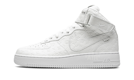 Louis Vuitton Air Force 1 Mid "Virgil Abloh - White/White" 1A9V90