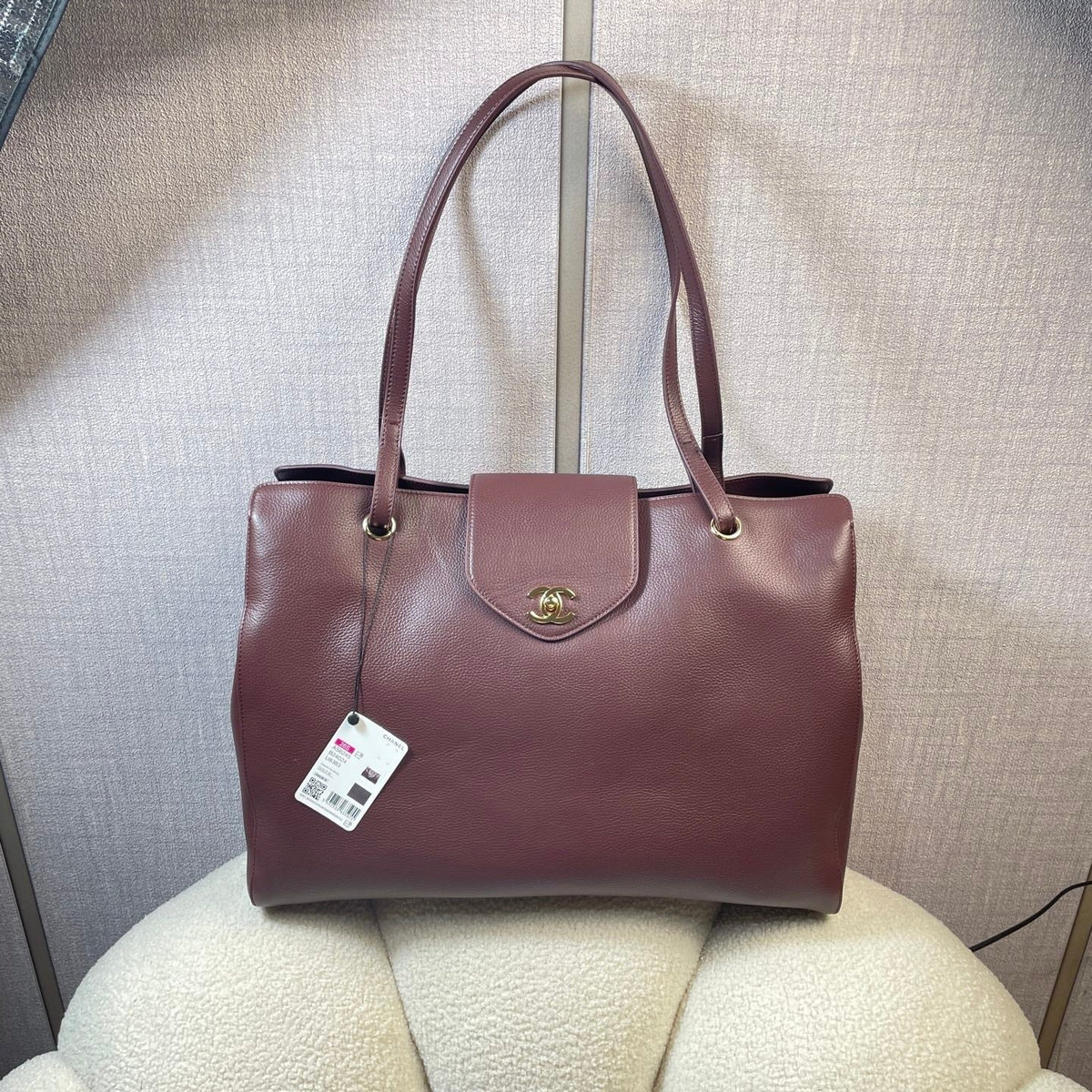 Chanel 2026 Large Shopping Bag 46cm Calfskin