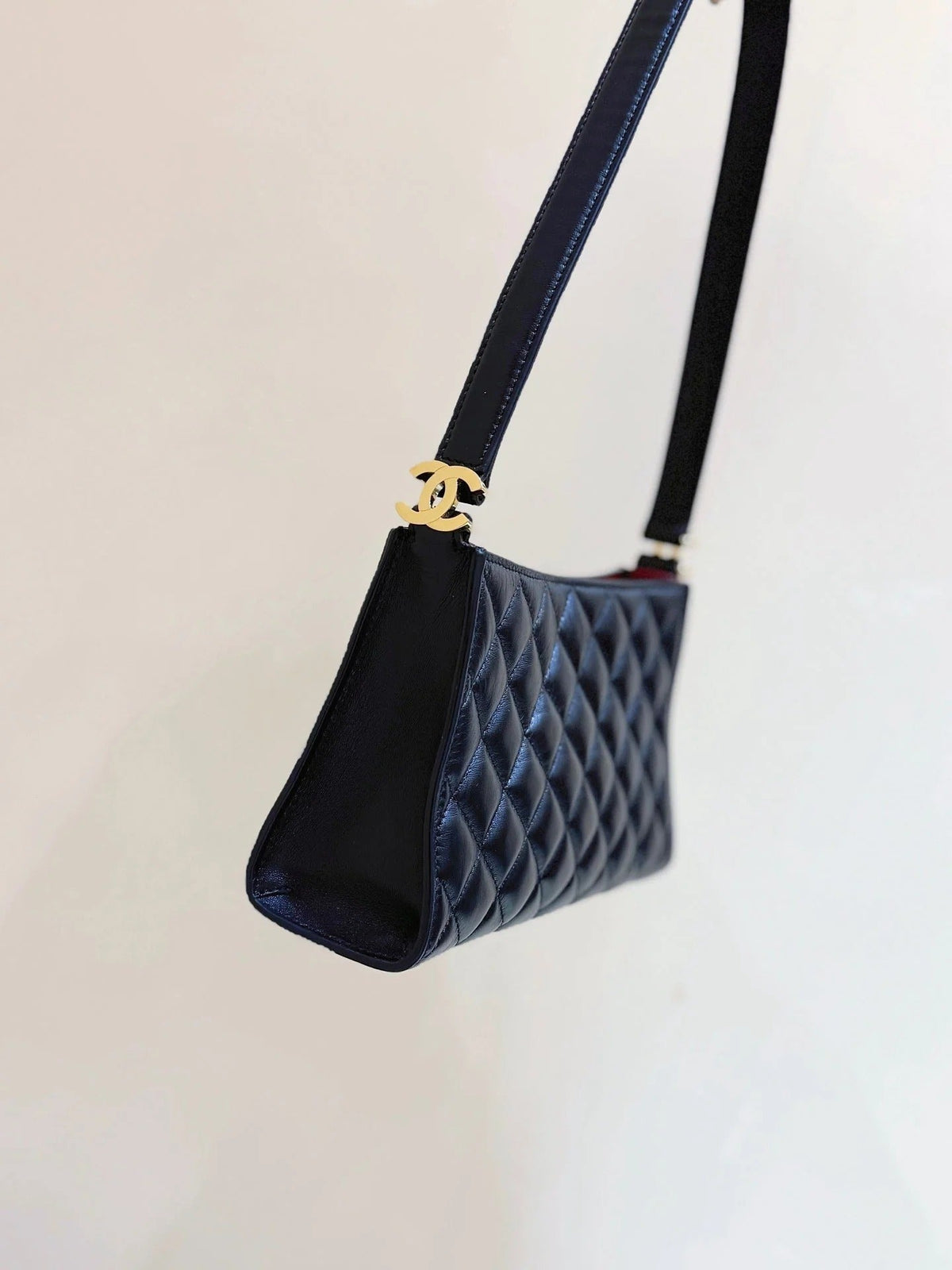 Chanel 2026 Quilting Bag 22.5cm Black Lambskin