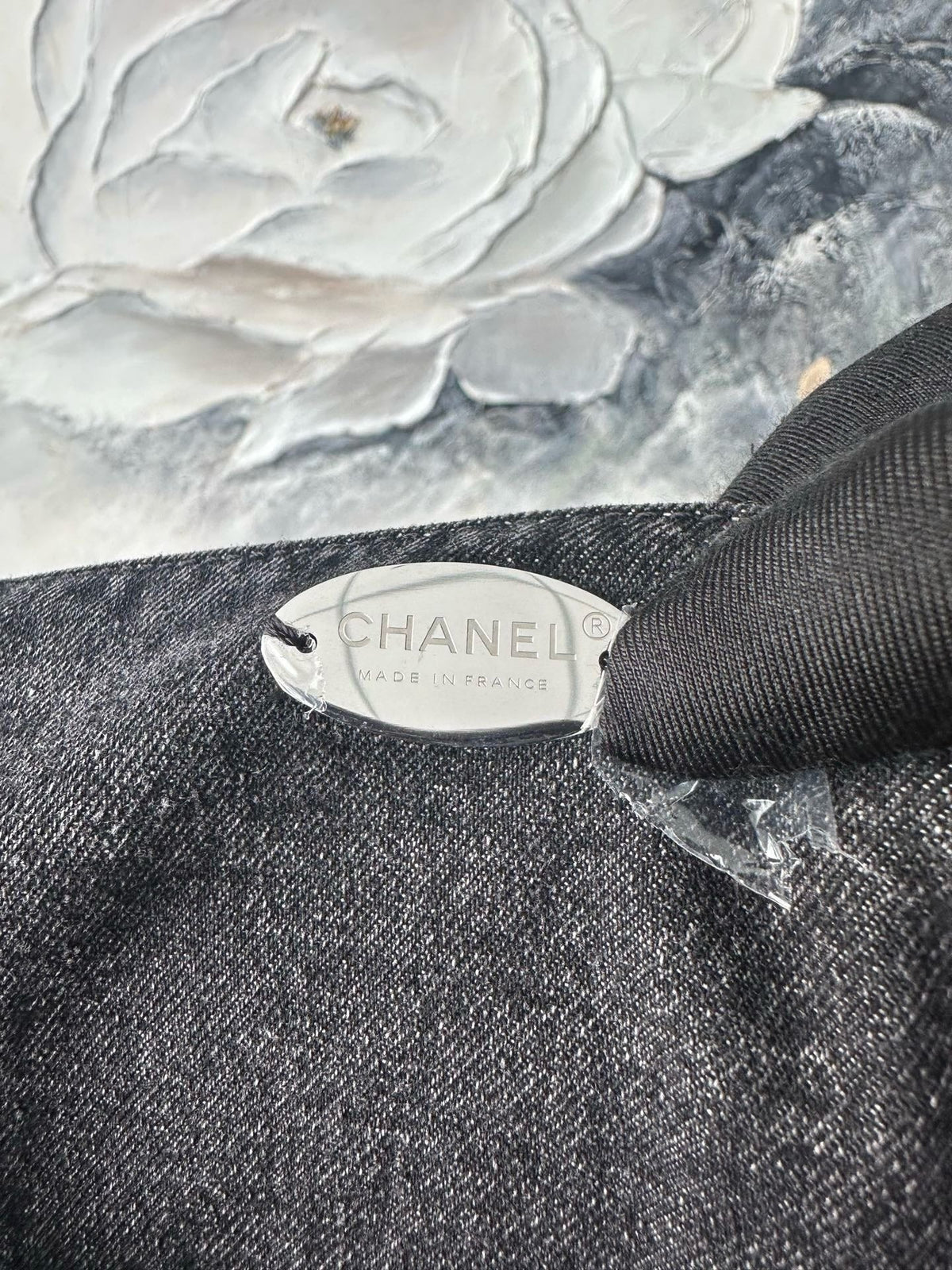 Chanel 2026 Quilted Denimpressions Flap Bag Denim Leather