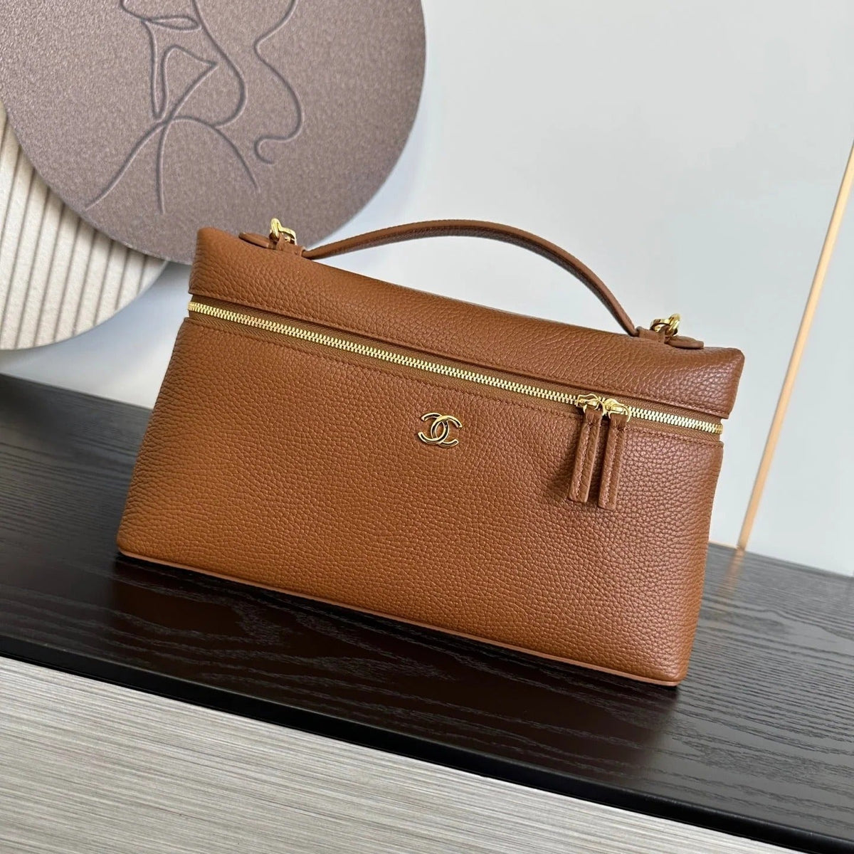 Chanel 2026 Vanity Bag 23cm And 28cm Grained Calfskin