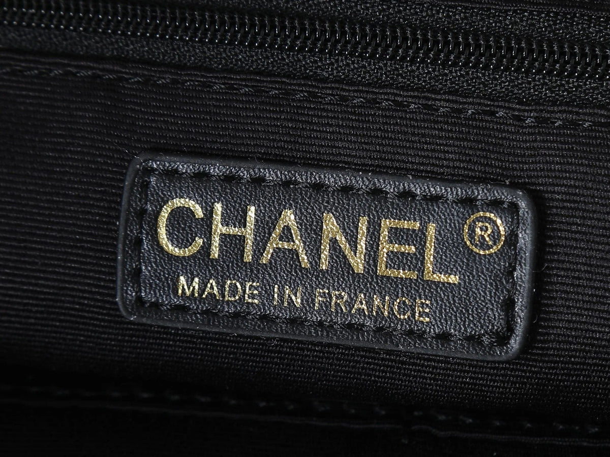 Chanel 2026 Large Deauville Shopping Tote 39cm Canvas Leather