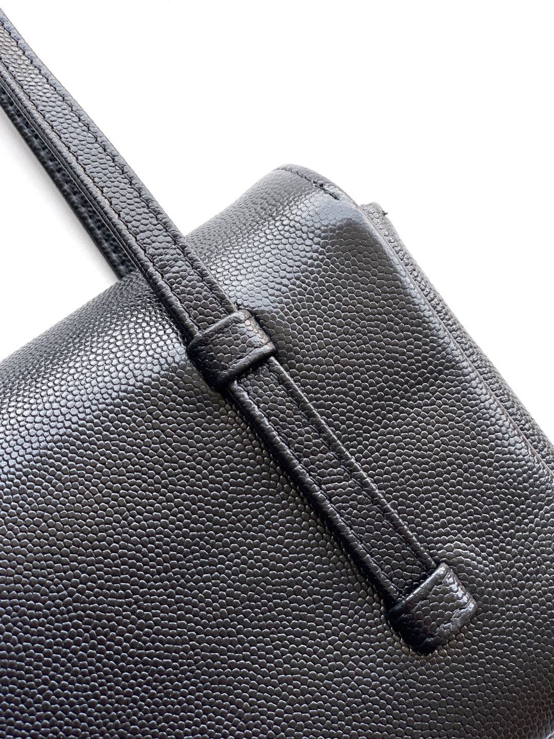 CC 26s Preppy Coco Bag 17cm Black Caviar Leather GHW