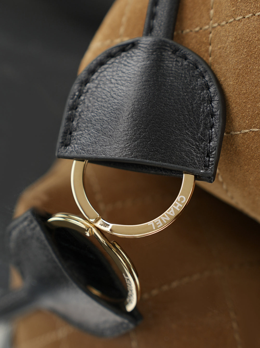 Chanel 2026 Lucky Bag 22cm Brown Suede