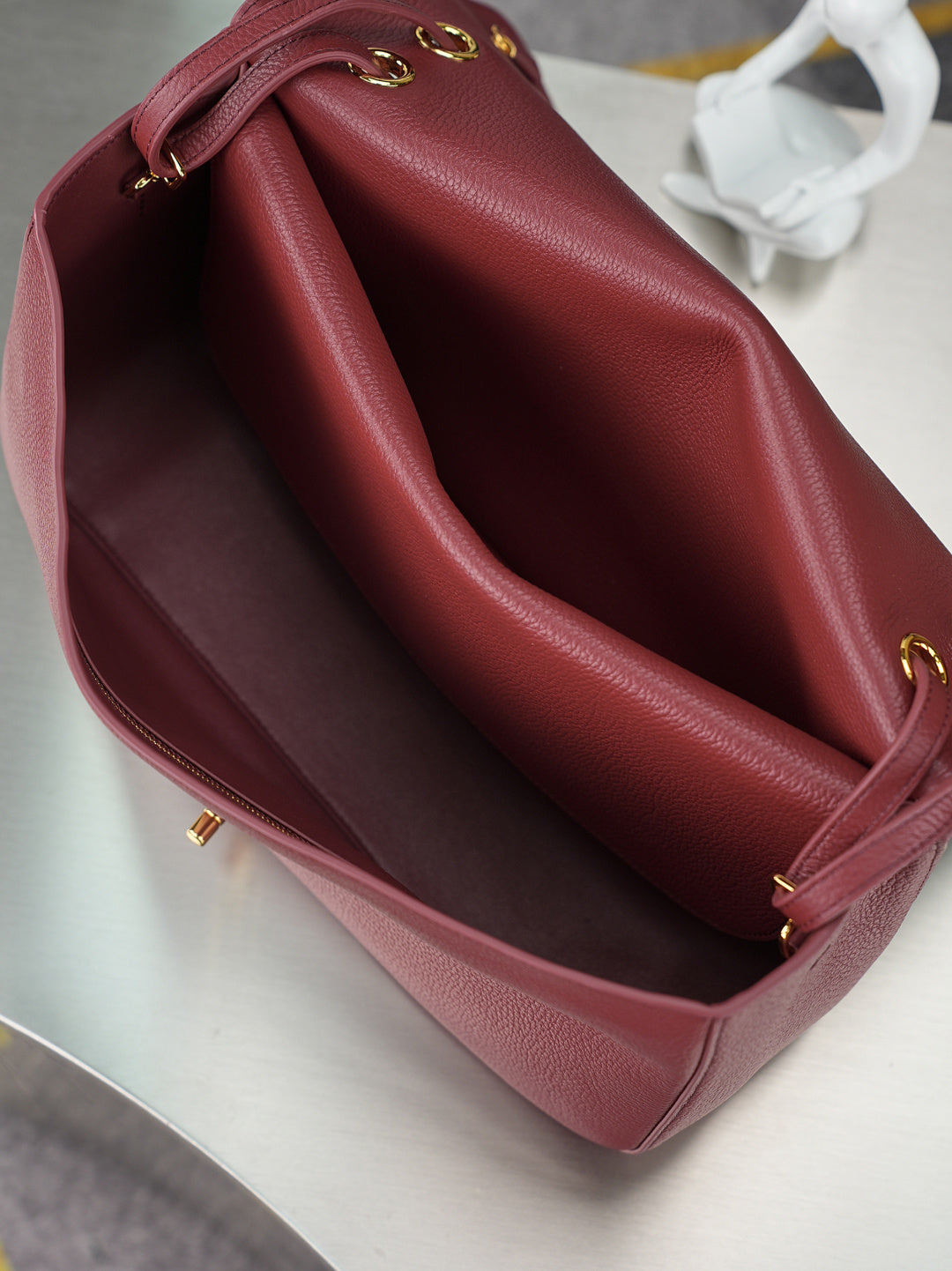 CC 26s Maxi Flap Bag 32cm Burgundy Calfskin GHW