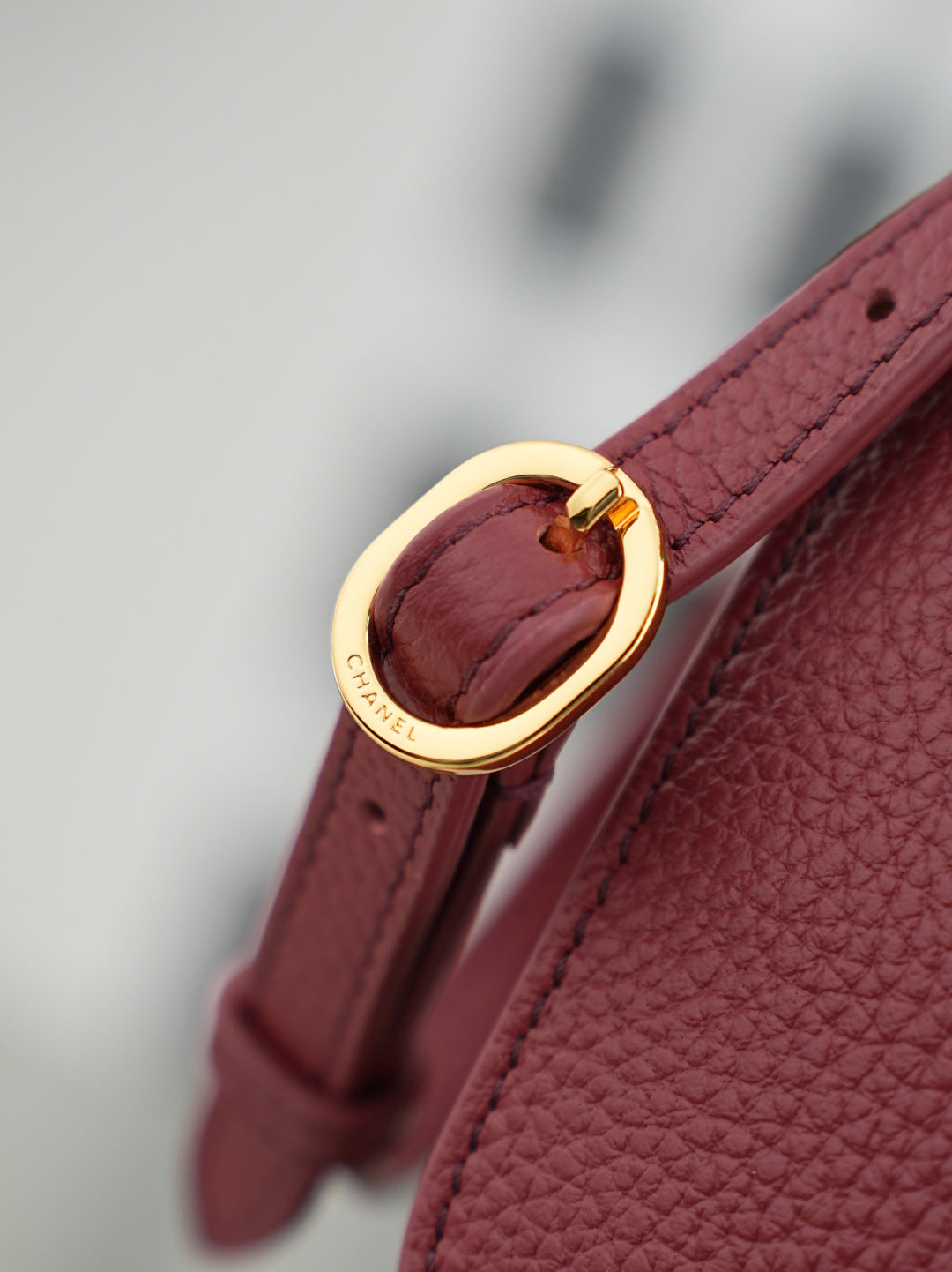 CC 26s Maxi Flap Bag 32cm Burgundy Calfskin GHW