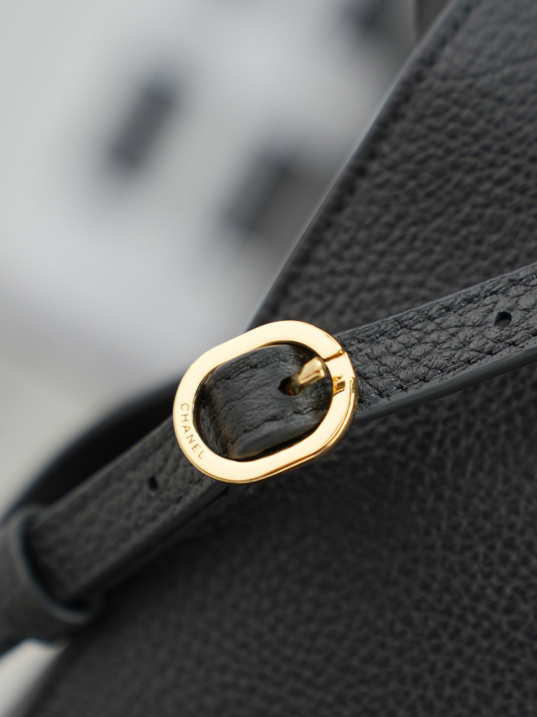 CC 26s Maxi Flap Bag 39cm Black Calfskin GHW