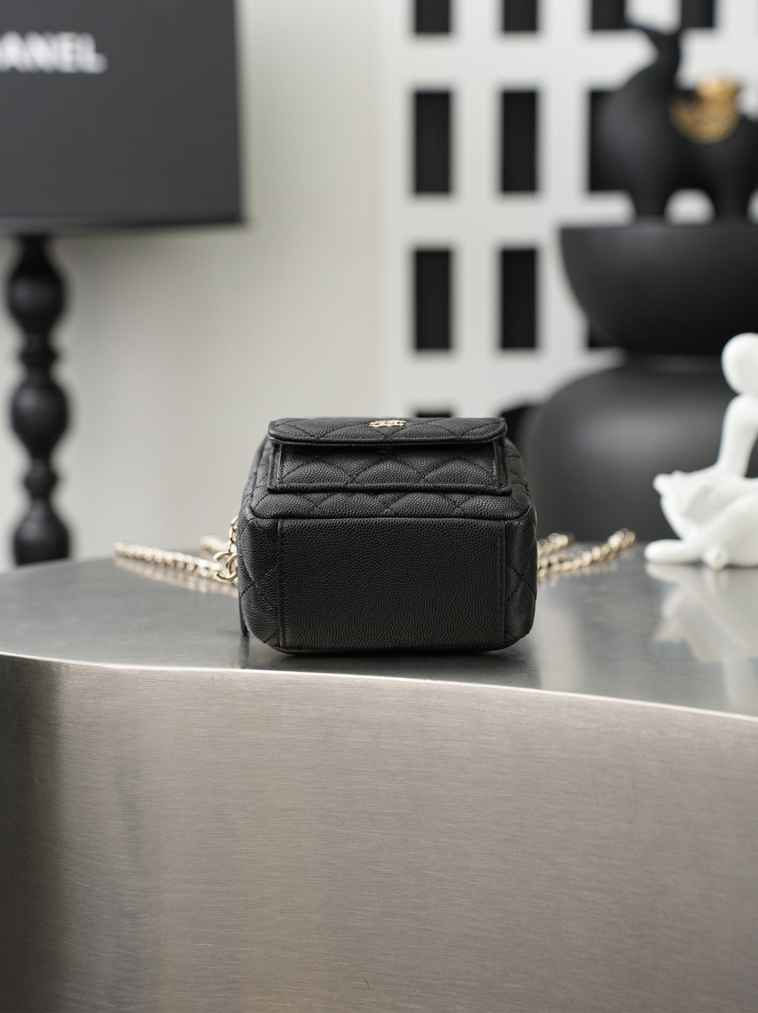 CC 𝑨𝑷𝟑𝟕𝟓𝟑 Mini Backpack Black Caviar