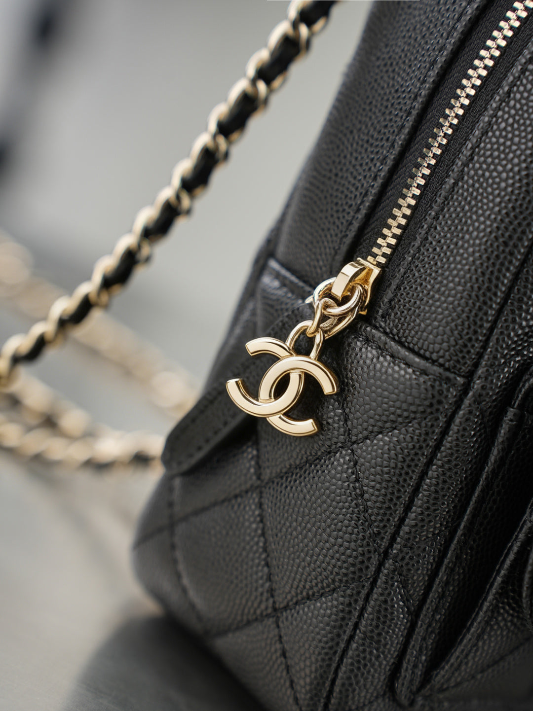 CC 𝑨𝑷𝟑𝟕𝟓𝟑 Mini Backpack Black Caviar