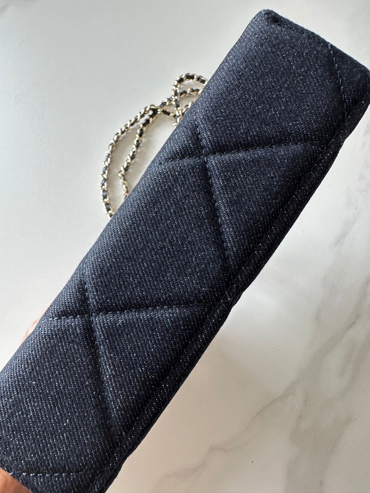 CC 26s Vanity Case Dark Blue Denim 289556
