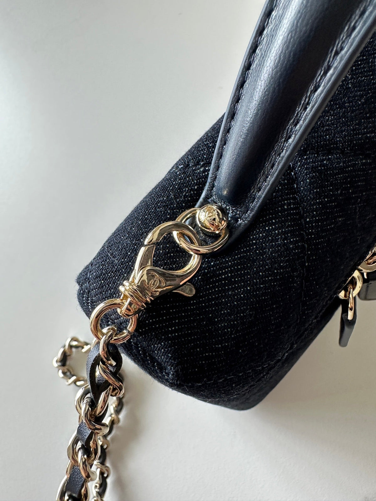 CC 26s Vanity Case Dark Blue Denim 289556