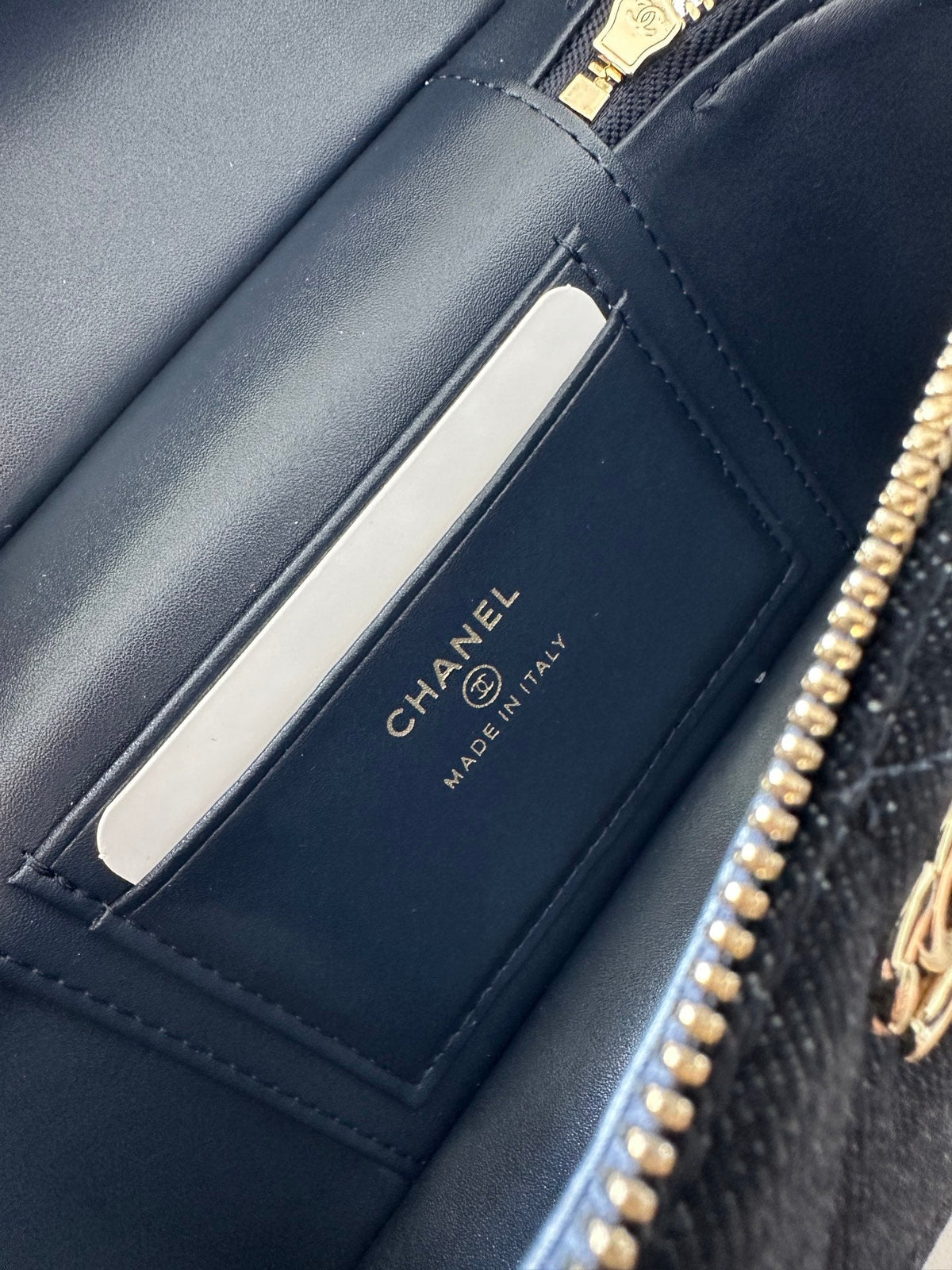 CC 26s Vanity Case Dark Blue Denim 289556