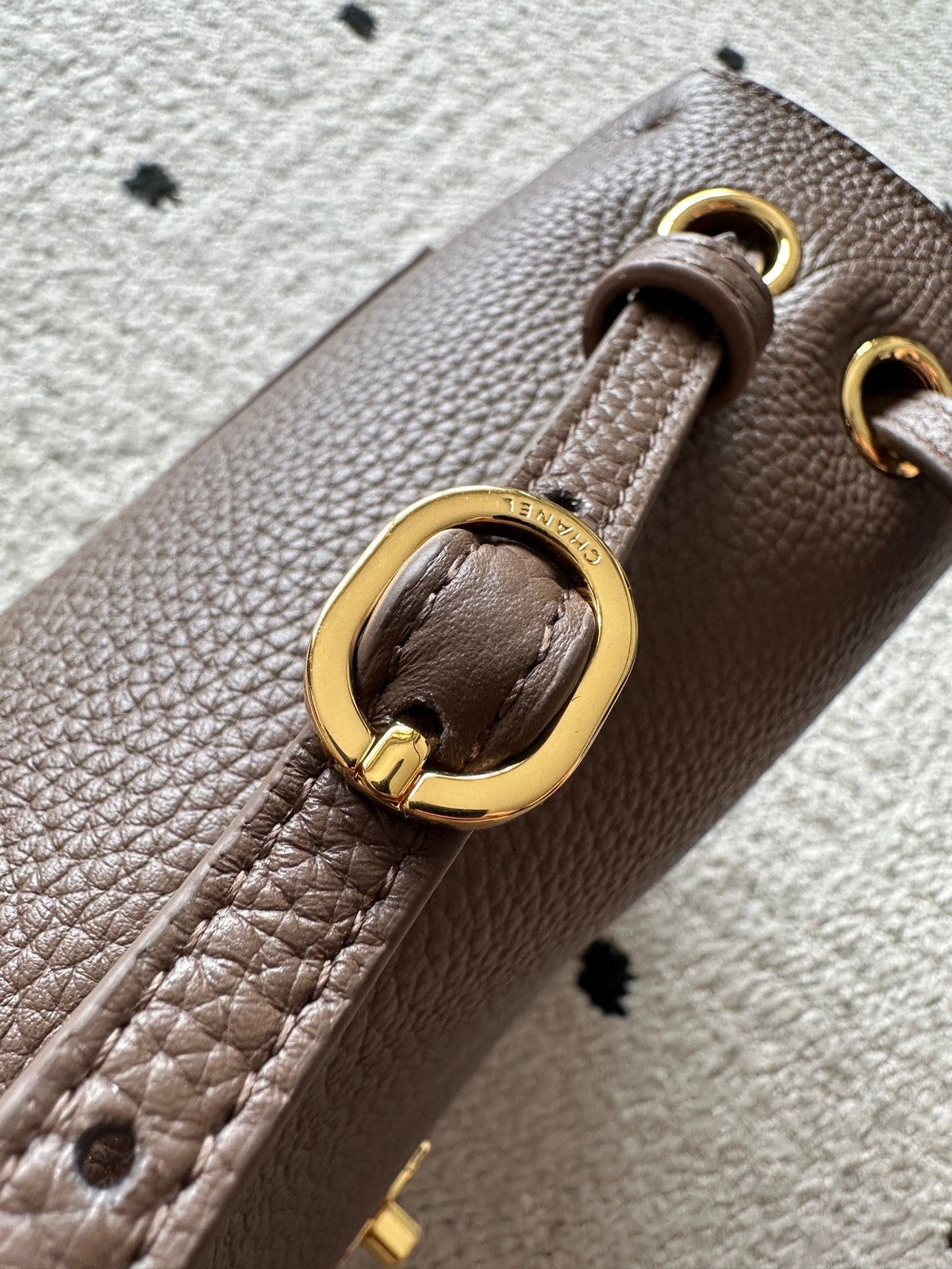 CC 26s Maxi Flap Bag 32cm Coffee Calfskin GHW
