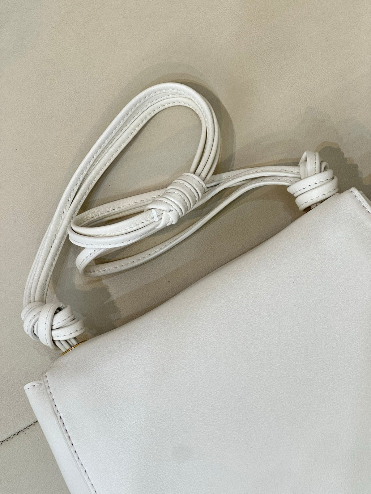 CC 26A Métiers d’Art Envelope Bag White Lambskin
