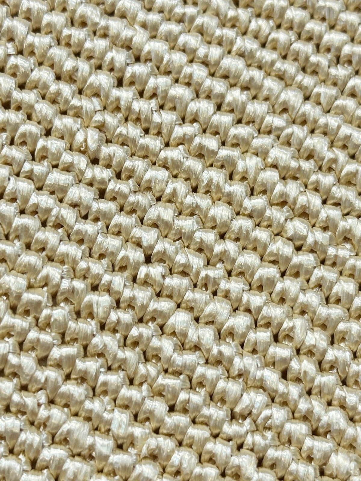 CC 26s Coco Beach Flap Bag Beige Raffia 143487