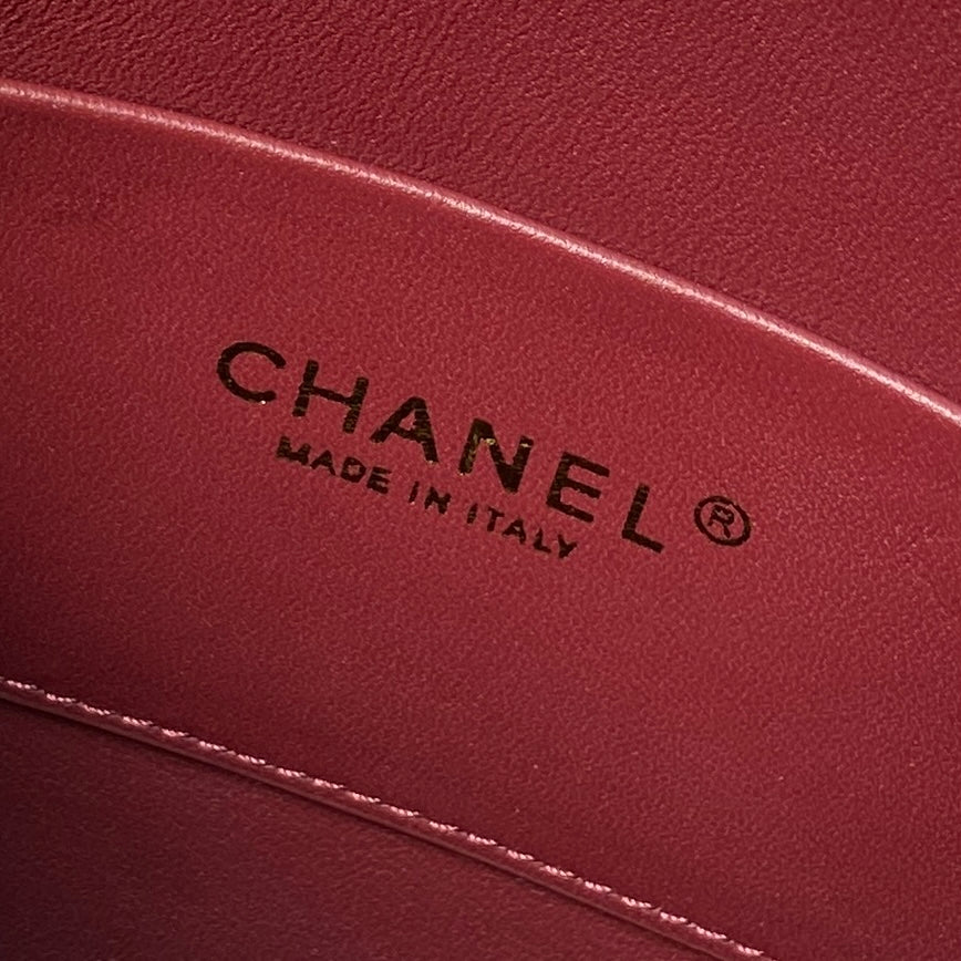 CC AS6248 Small Shopping 25cm Beige Sheepskin