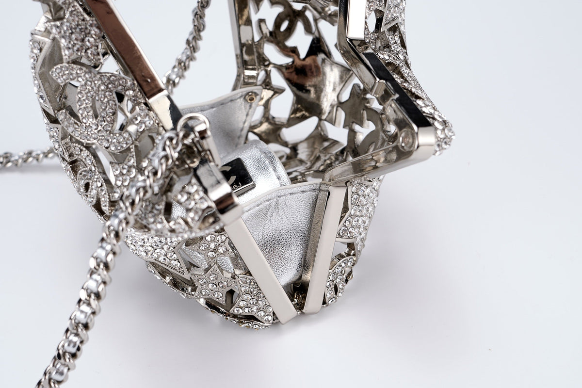 CC 25A Metier's d'Art Star Minaudiere Strass Crystals Clutch Bag