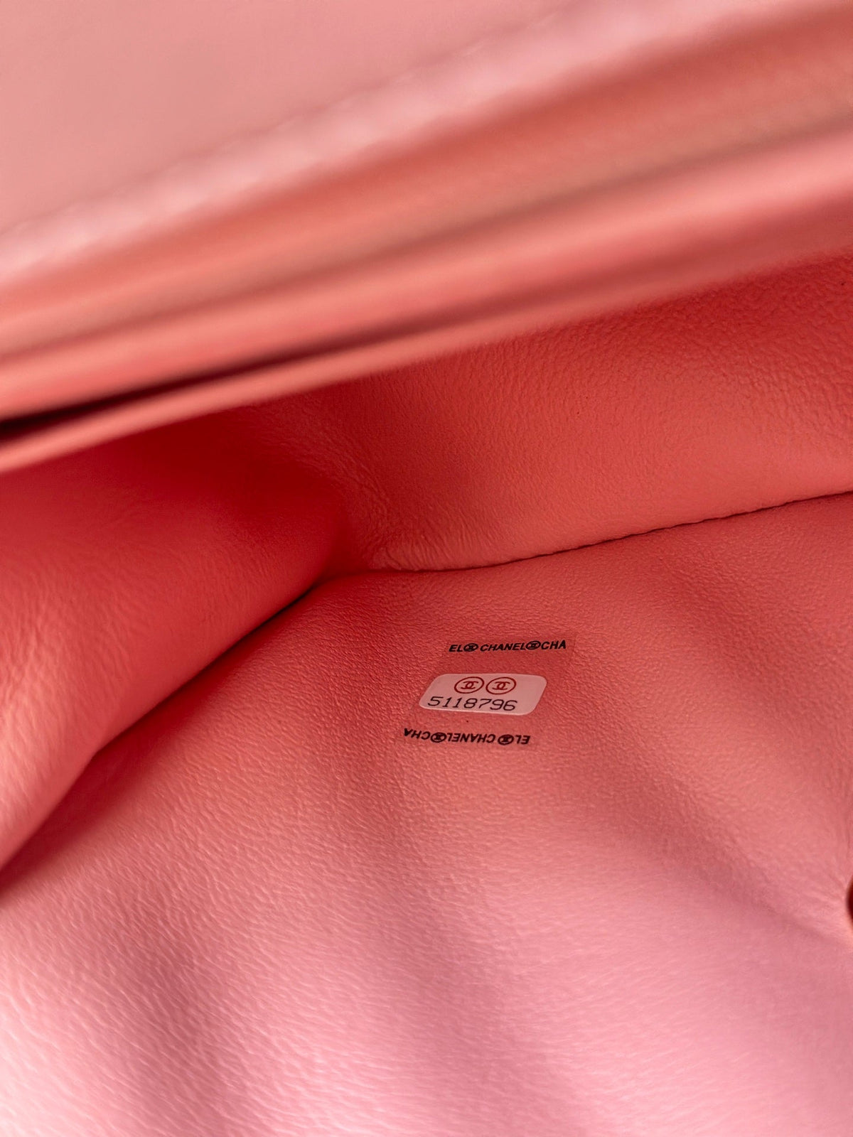 CC Mini Classic Handbag Pink Lambskin GHW