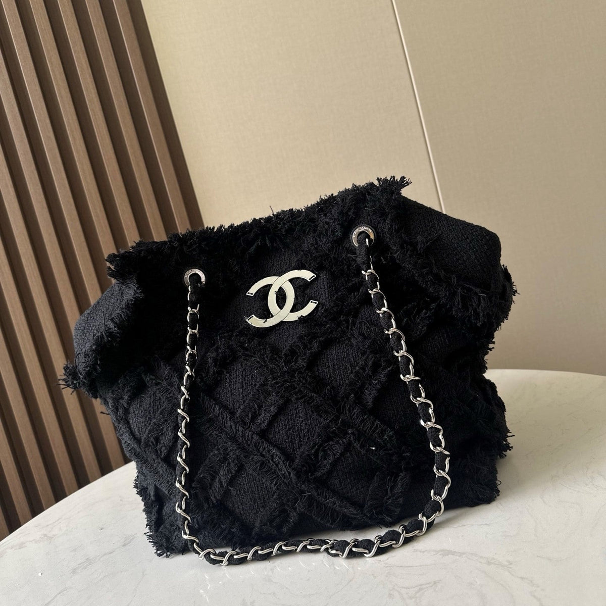 CC Nature Tote Black Tweed 286335