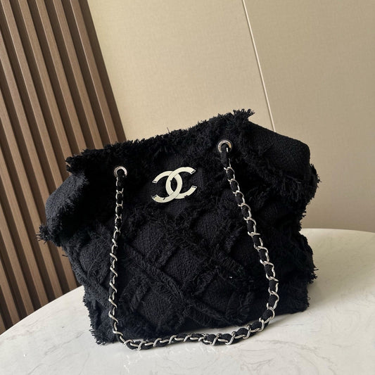 CC Nature Tote Black Tweed 286335