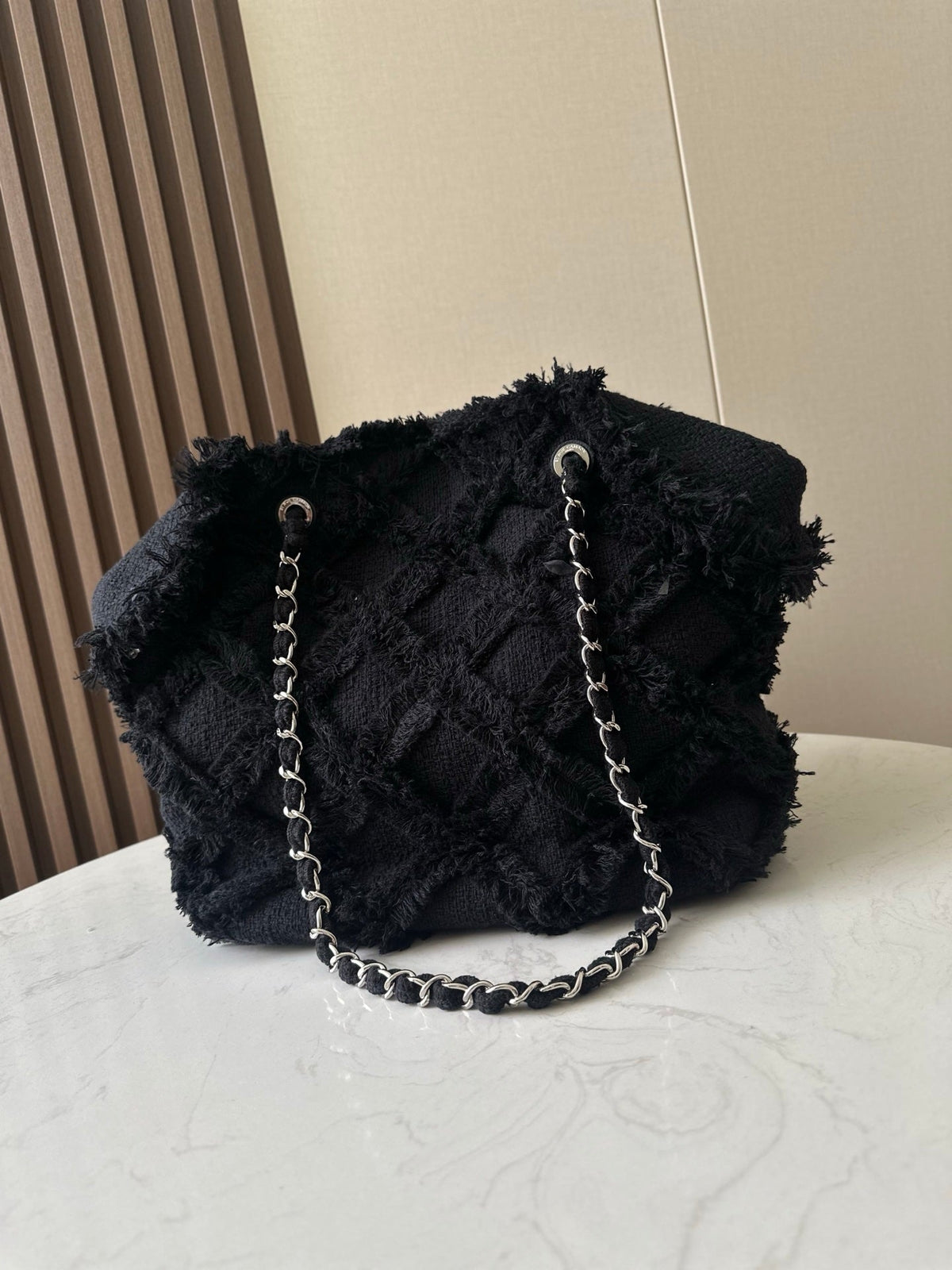 CC Nature Tote Black Tweed 286335