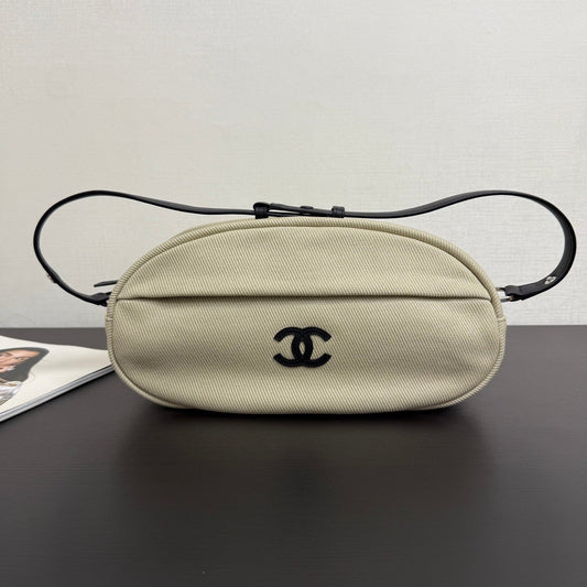 CC AP5269 Coco Beach Strap Clutch Bag Canvas