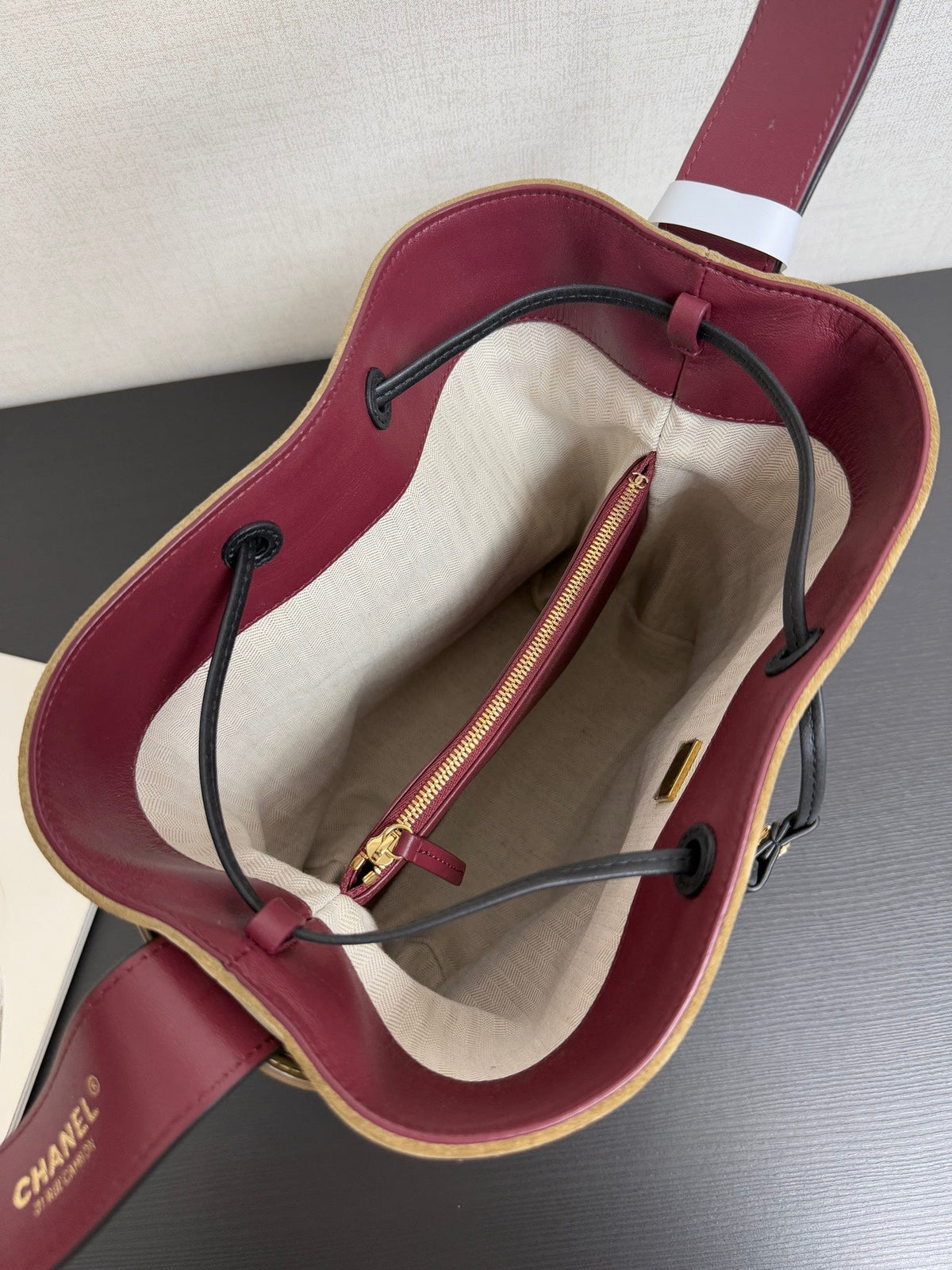 CC 26s Bucket Bag Black Brown Suede Calfskin (10 days to product)