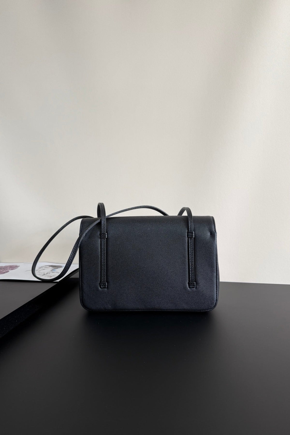 Chanel 26 Shoulder Bag 22 Black Caviar Leather