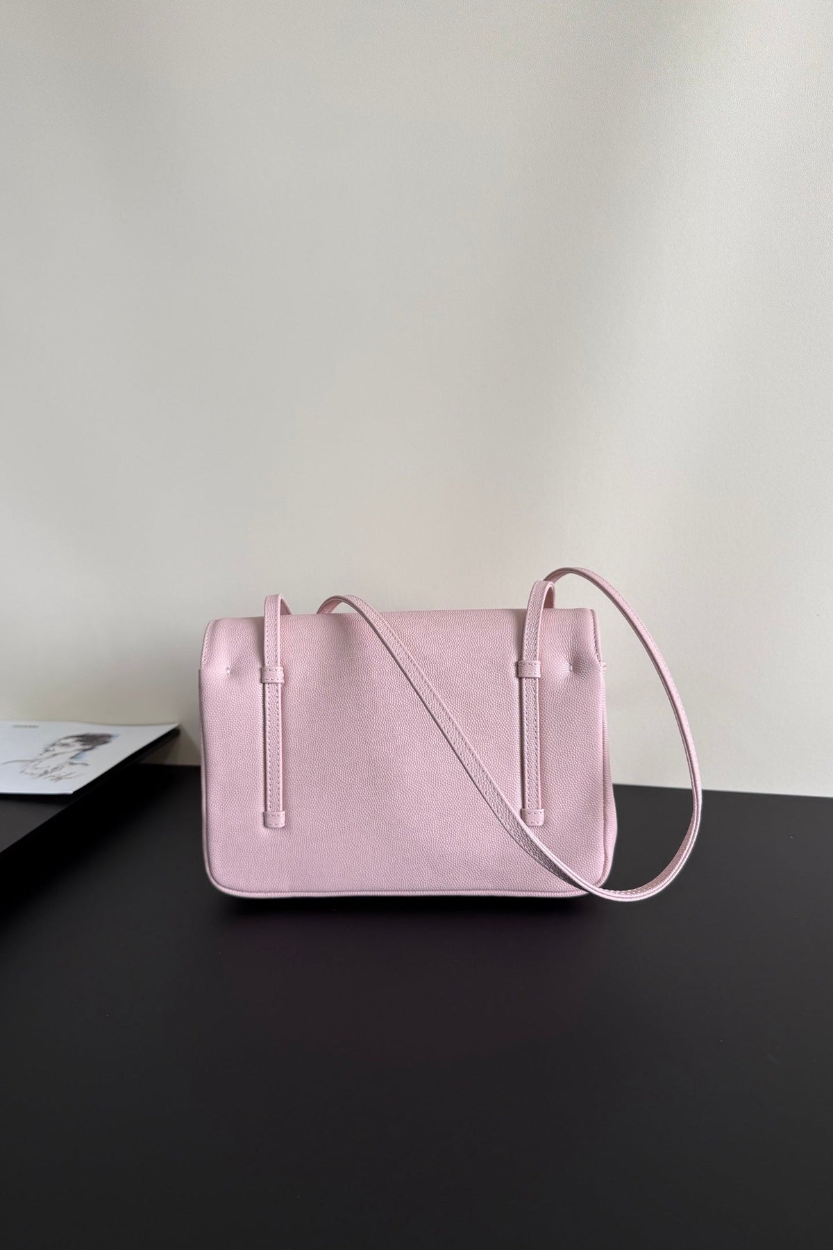 Chanel 26 Shoulder Bag 22 Light Pink Caviar Leather
