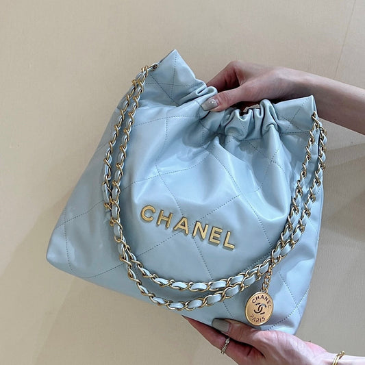 CC 24S Mini Gradient 22 Hobo 35cm Light Blue Calfskin