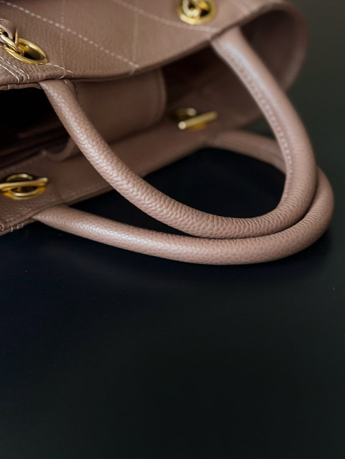 CC 26s Shopping Basket Bag Brown Caviar