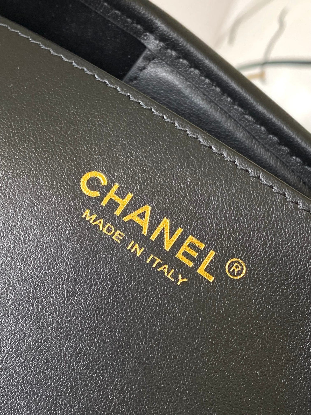 Chanel 2026 Deauville Tote Bag 46cm Black mix White Canvas Leather 331127