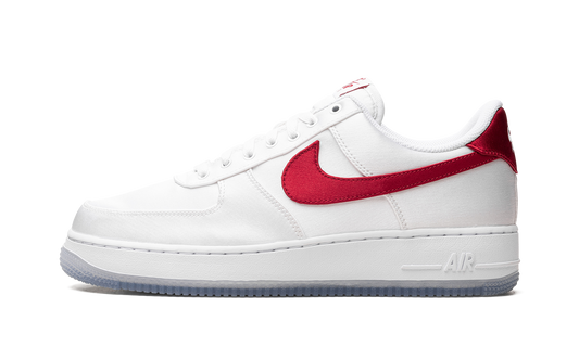AIR FORCE 1 LO '07 WMNS "Satin White Varsity Red" DX6541 100
