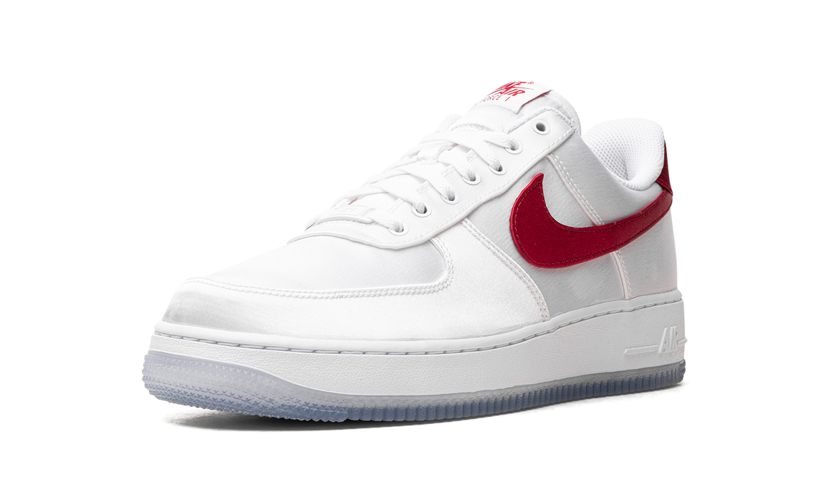 AIR FORCE 1 LO '07 WMNS "Satin White Varsity Red" DX6541 100